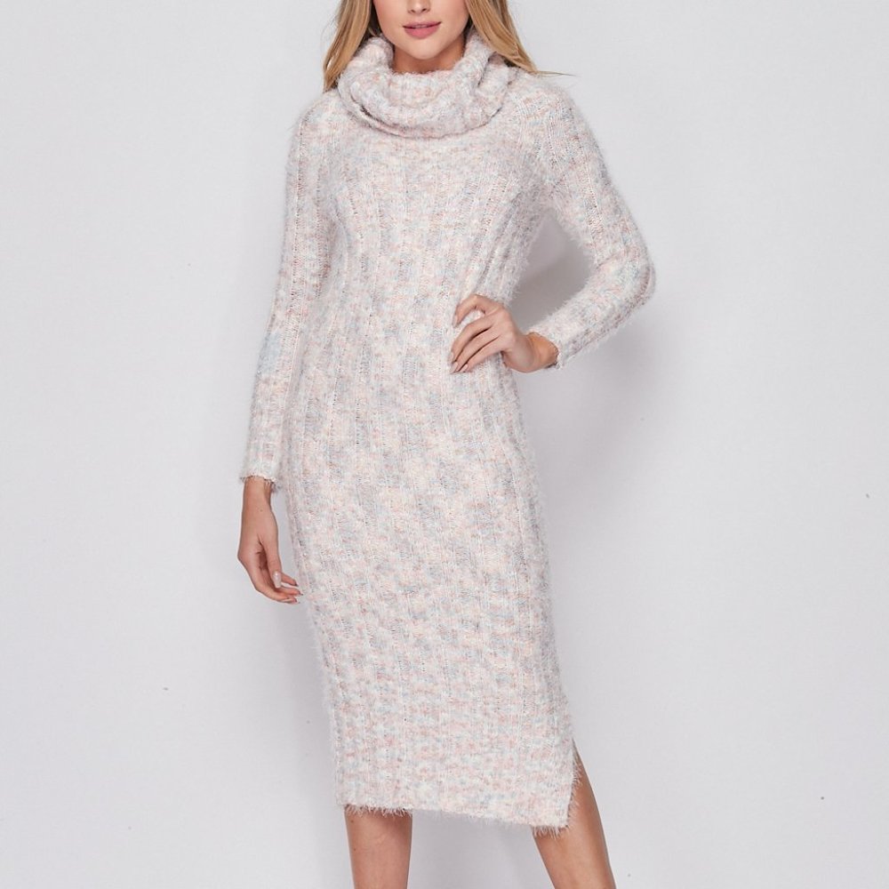Fashion Nova Turtle Neck Sweater Dress